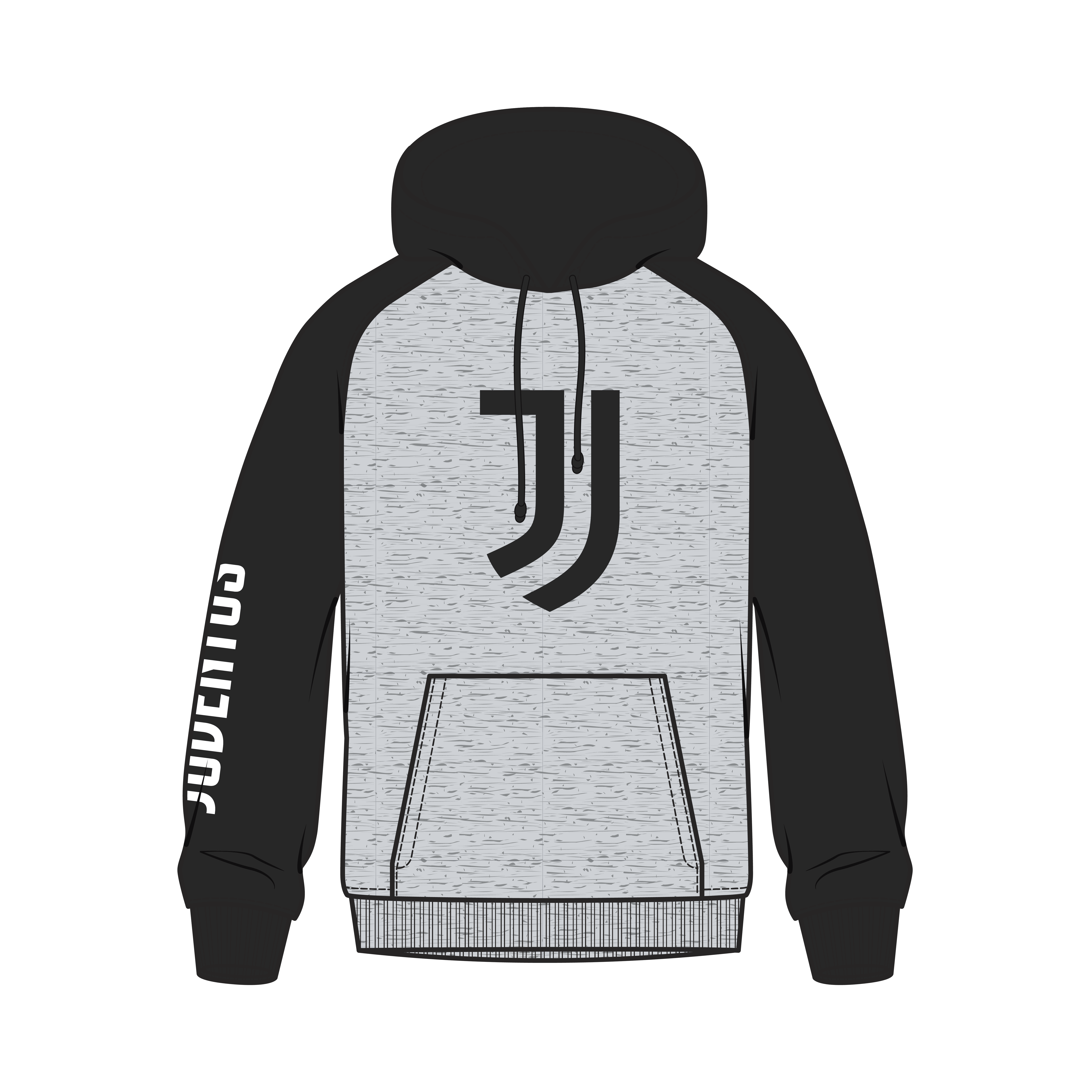 JUVENTUS PRIMARY LOGO BASIC HOODIE - Fexpro