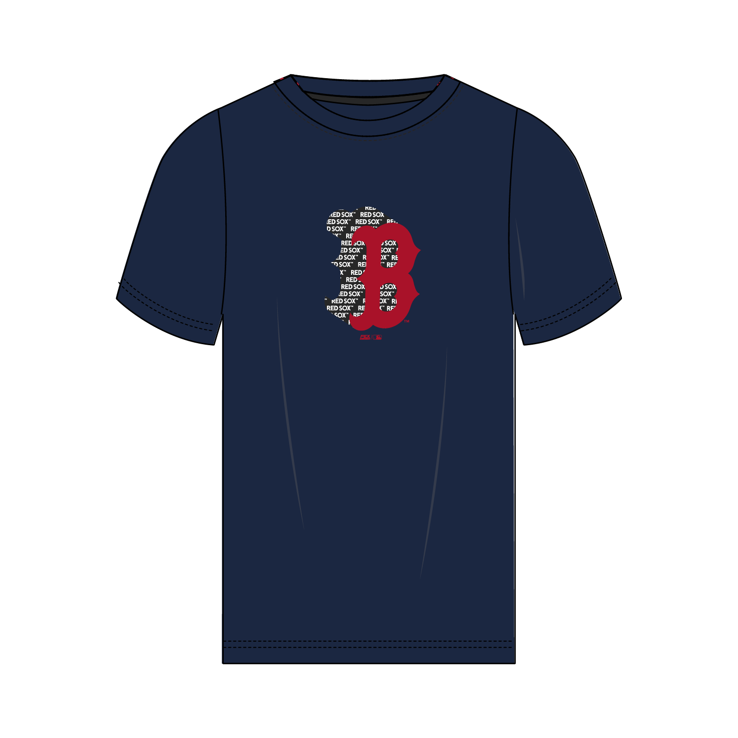 MLB LOGO TEXT TSHIRT Fexpro